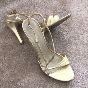 Special Occasion Gold Shoes